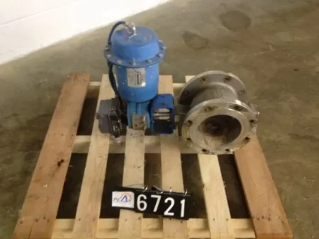Neles Jamesbury 8″-150 V-Ball Control Valve