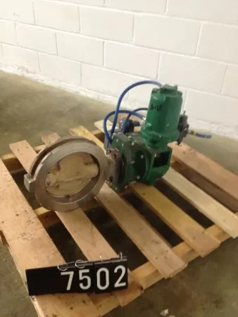 Fisher type 8560 Butterfly Valve size 10″