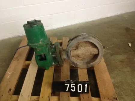 Fisher type 8560 Butterfly Valve size 12″