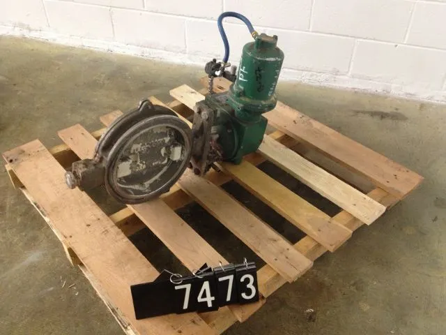 Fisher type 8550 Butterfly Valve size 10