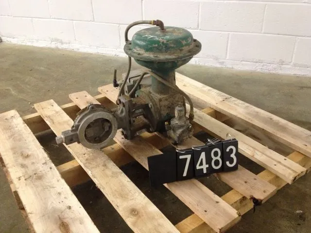 Fisher type 8550 Butterfly Valve size 4