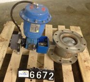 Neles Jamesbury 8″-150 V-Ball Control Valve