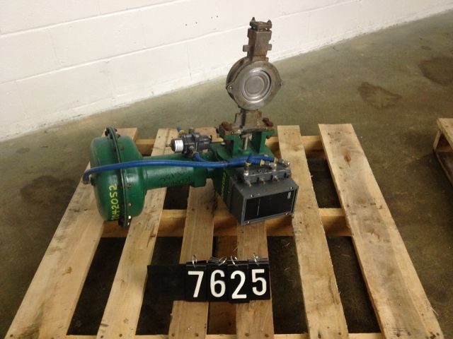 Fisher type 8550 Butterfly Valve size 4