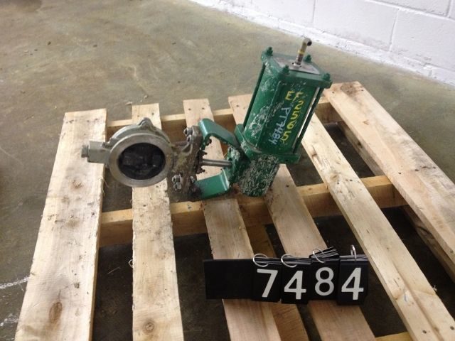 Fisher type 8550 Butterfly Valve size 4\