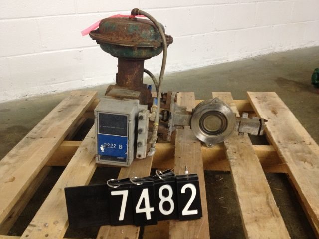 Fisher type 8550 Butterfly Valve size 4