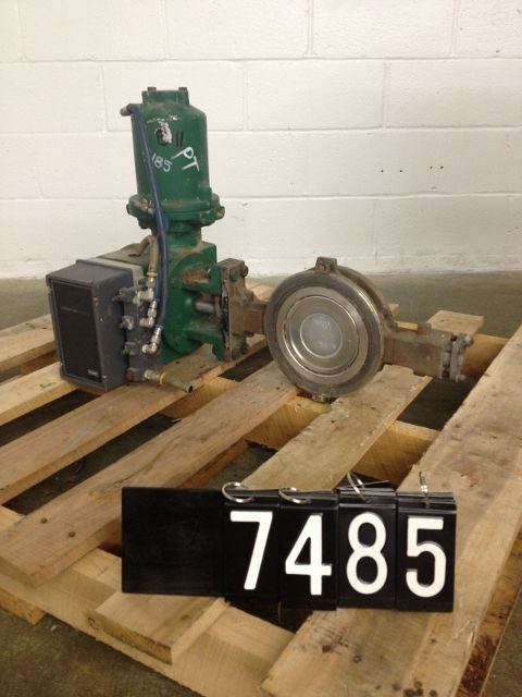 Fisher type 8550 Butterfly Valve size 6\