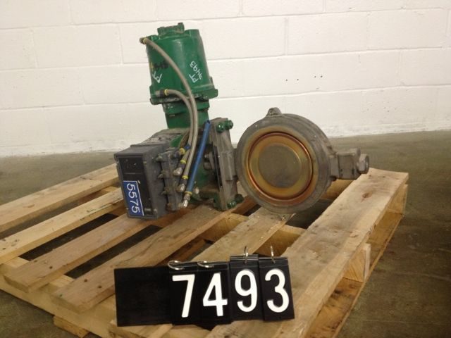 Fisher type 8550 Butterfly Valve size 8