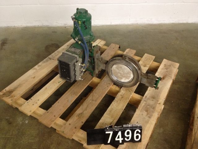 Fisher type 8510 Butterfly Valve size 8\