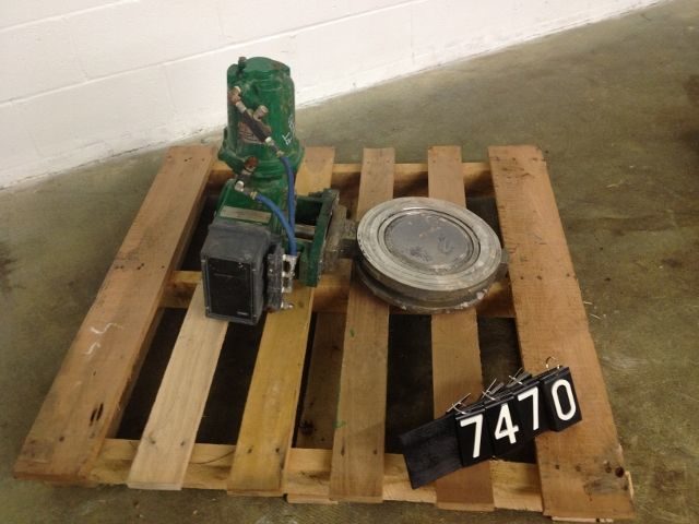Fisher type 8560 Butterfly Valve size 10\
