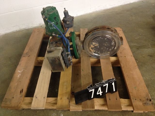Fisher type 8560 Butterfly Valve size 10\