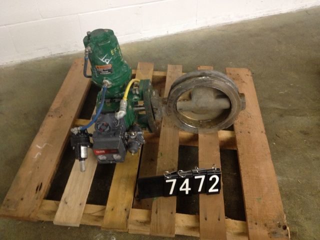 Fisher type 8560 Butterfly Valve size 10\