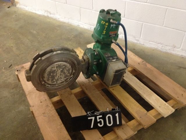 Fisher type 8560 Butterfly Valve size 12\