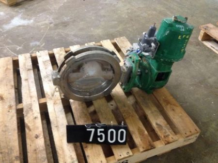 Fisher type 8560 Butterfly Valve size 12″