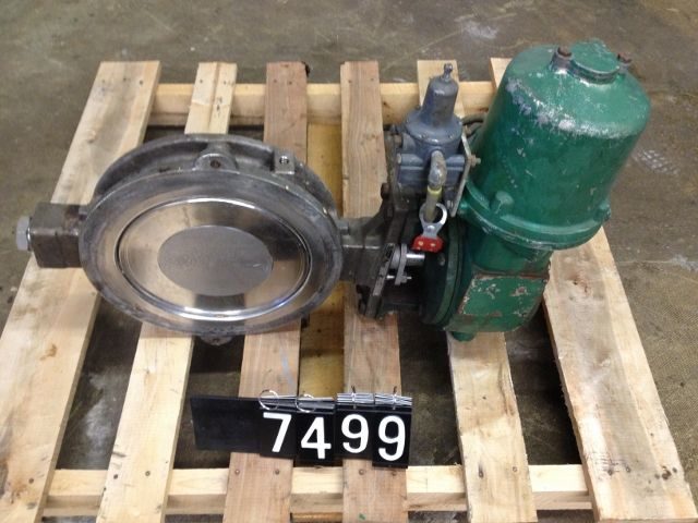 Fisher type 8560 Butterfly Valve size 12
