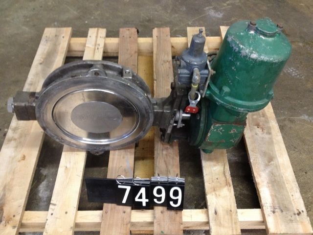 Fisher type 8560 Butterfly Valve size 12\