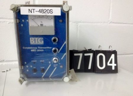 BTG Consistency Transmitter model MBT-2000 Display