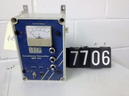 BTG Consistency Transmitter model MBT-100 Display