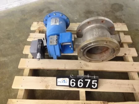 Neles Jamesbury 8″-150 V-Ball Control Valve