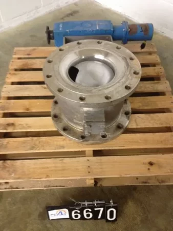 Neles Jamesbury 10″-150 V-Ball Control Valve