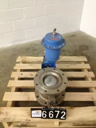 Neles Jamesbury 8″-150 V-Ball Control Valve