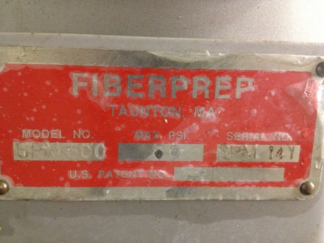 Fiberprep SPM 600 Pressure Screen