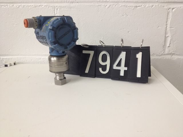 ROSEMOUNT MODEL 3051 S2TG5A2E11A1AK6B4,  0 TO 1000 PSI  Pressure Transmitter