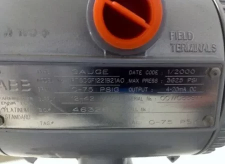 ABB Pressure Transmitter model PTSDGF1221B21A0