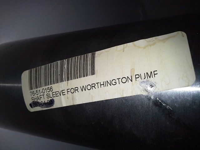 Shaft Sleeve for Worthington Pump