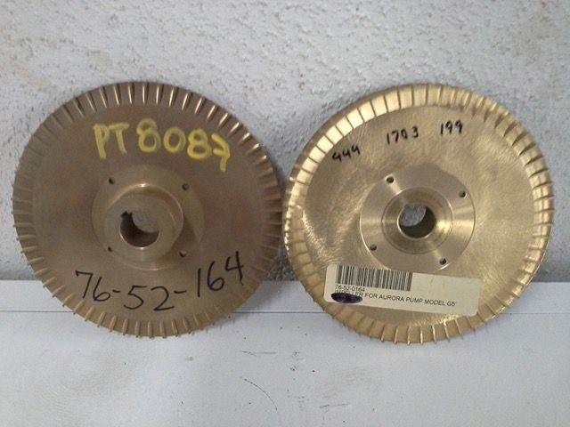Impeller for Aurora Pump model G5 