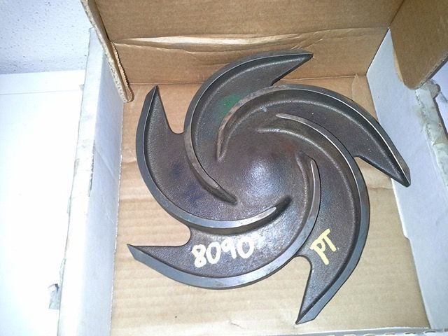 Impeller for Goulds pump model 3196 MT size 2x3-10