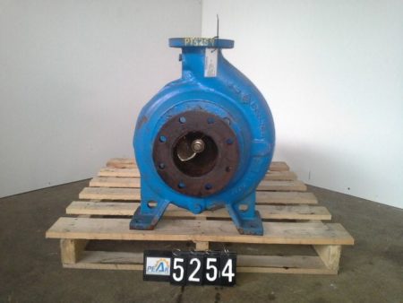 Goulds pump model 3175 size 4×6-14, material AI/316ss