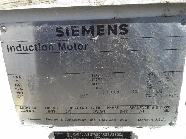 Sulzer pump type HSB size 14x14x23