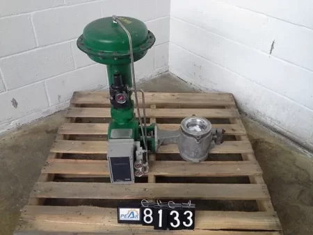 Fisher 4″ V100 V-Ball Control Valve