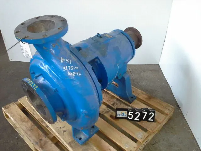 Goulds pump model 3175 size 6×8-18