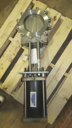 TL 10″ Knife Gate Valve with Actuator, 316ss