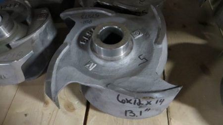 Goulds pump model 3175 Impeller , size 13.10″