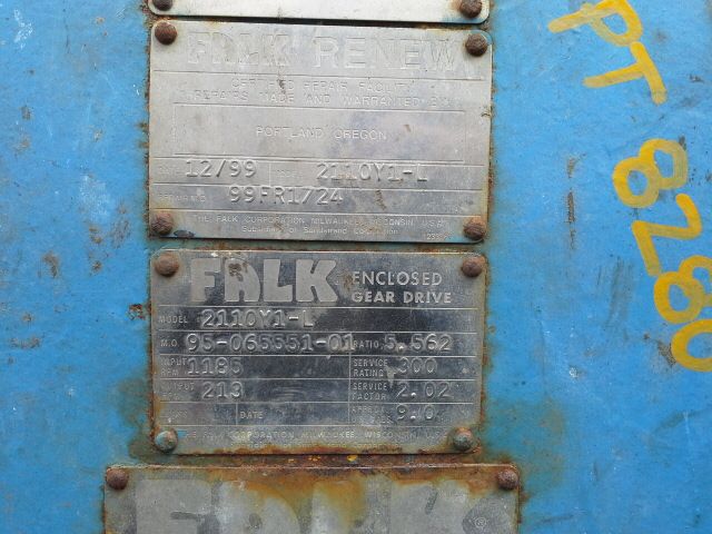 Falk model 2110Y-L Enclosed Gear Drive, Falk Renew