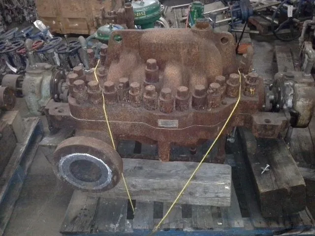 Bingham Multistage pump type 4x6x10C MSD, 4 stages