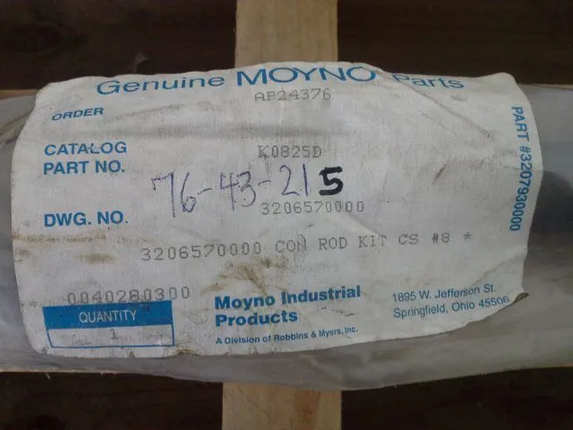 Moyno Conrod Kit , Part No. K0825D