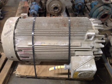 400 hp General Electric AC Motor, 1190 rpm