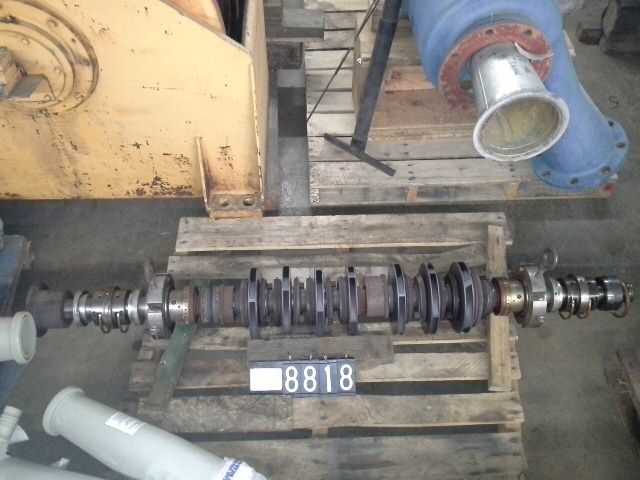 Rotating Element with Impeller for Sulzer / Bingham Pump Model MSD Size 3x6x9C - 7 Stages  