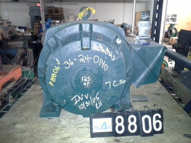 125 hp Siemens AC motor, 1780 rpm