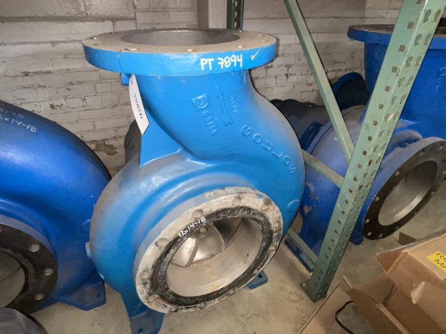 Goulds pump model 3175 size 12x14-18 316SS