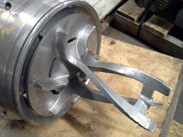Power End with Impeller for Ahlstrom pump model MC – Medium Consistency Pump-