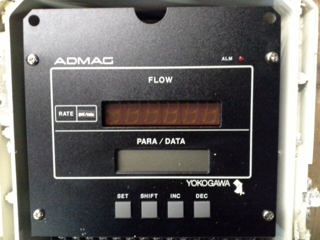 Yokogawa Magnetic Flow Converter model AM11-ASA1A-000*A