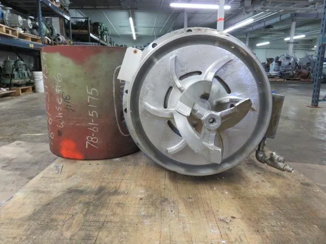 Power End with Impeller for Ahlstrom pump model MC – Medium Consistency Pump-
