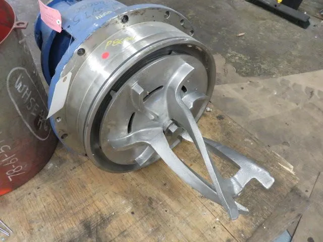 Power End with Impeller for Ahlstrom pump model MC – Medium Consistency Pump-