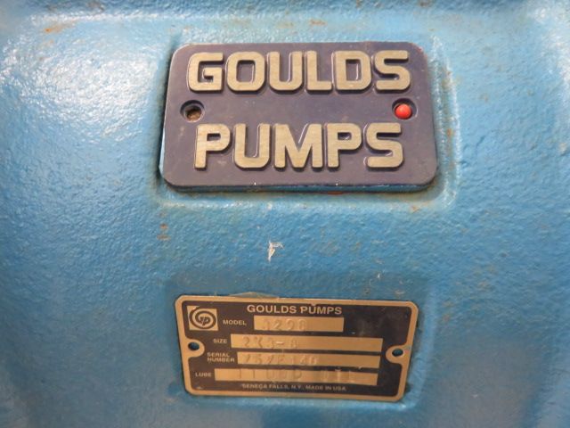 Goulds pump model 3298 size 2×3-8
