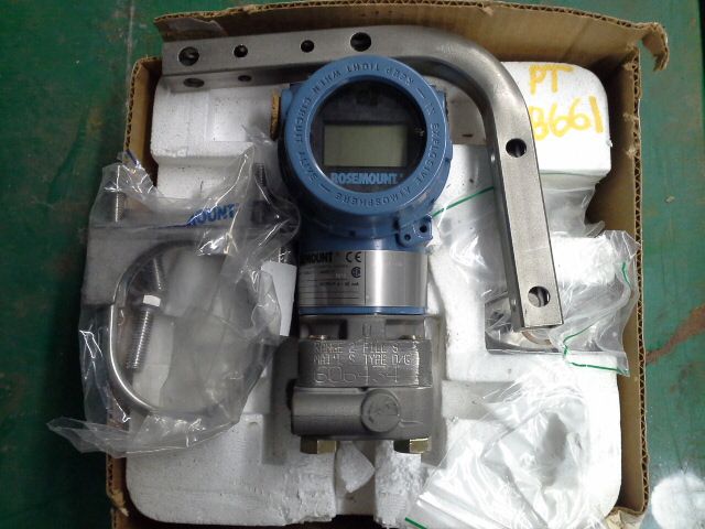 Rosemount Pressure Transmitter model 3051CG2A22A1AM5B4C6, Cal. 0-5 psi, New in Box