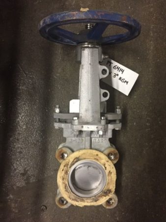 FNW 3″ Knife Gate Valve Hand Wheel Operated